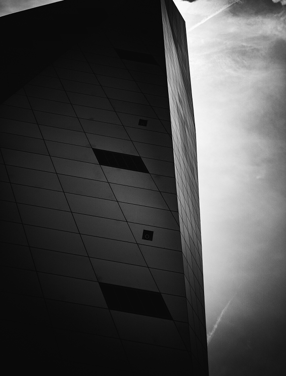 Exterior detail of a refined building